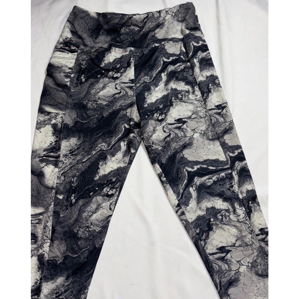 Zone Pro Athletic Yoga Gym Leggings Pocket Running Jogging  Workout W